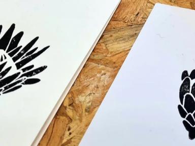 Learn the art of Linocut print making in this Introduction to linocut class.In this 3 hour class you will learn about ho...