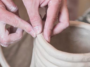 Discover new approaches to handbuilding in clay with a focus on making colourful ceramic sculptures using experimental t...