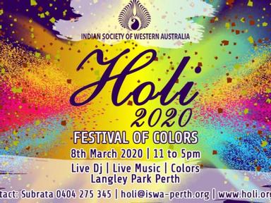 ISWA Holi 2020, The Festival of Colours, will be celebrated on Sunday 8th March 2020 from 11 am to 5