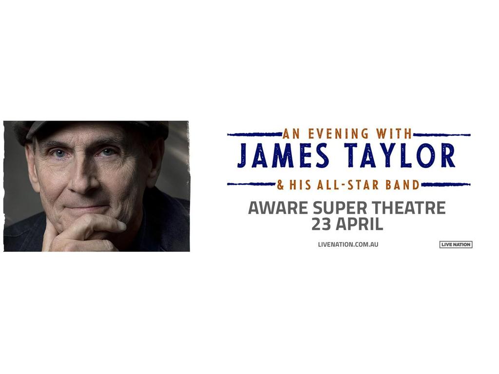 James Taylor | Aware Super Theatre 2024 | What's on in Darling Harbour