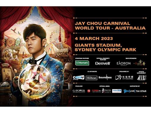 The Jay Chou Carnival World Tour celebrates Mando-pop King Jay Chou's more than 20 years of achievement in the music industry.