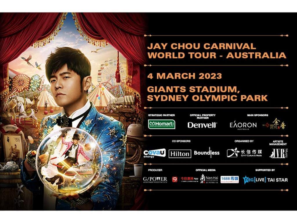 Jay Chou - Carnival World Tour 2023