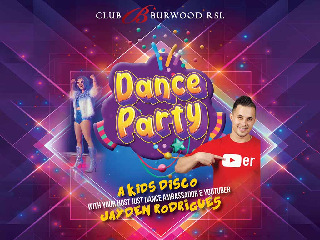 Jayden's Dance Party! 2025 | What's on in Sydney