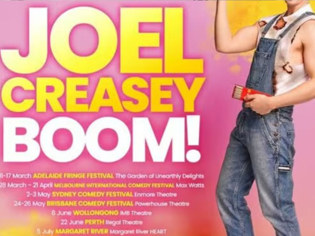 Joel Creasey Boom! 2024 | What's on in Perth