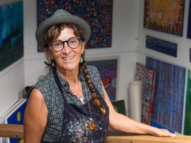 Sit down with Bundajalung woman and artist Dr Bronwyn Bancroft and open a book to discover the inspiration- skill and im...