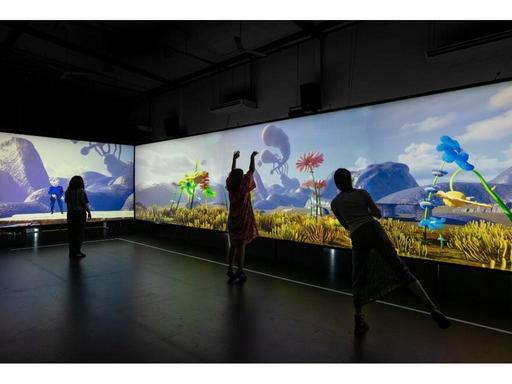 kajoo yannaga is at once a cinematic story, an immersive two-channel projection and a gamified journey guided by First N...