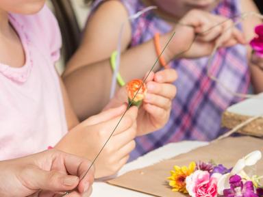 Get ready for a burst of creativity these school holidays.  Kids will have a blast crafting floral crowns as unique as t...