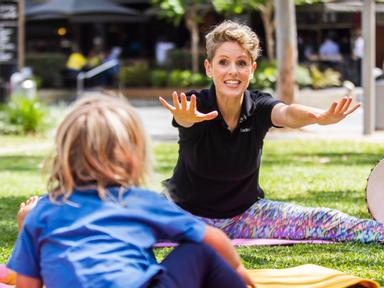 Yoga helps kids connect with their bodies- breath and minds- promoting positive body awareness- focus- compassion and in...