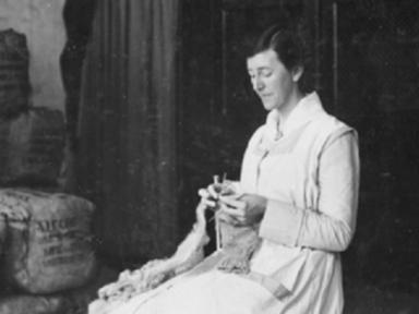 Intrigued by a pair of hand-knitted socks in the City of Sydney's civic collection- curator Margaret Betteridge found a ...