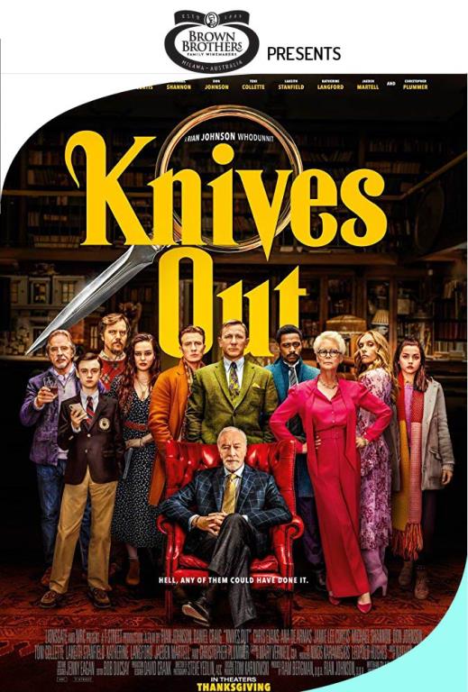 Knives Out at MOV'IN BED Open Air Cinema Melbourne | St Kilda