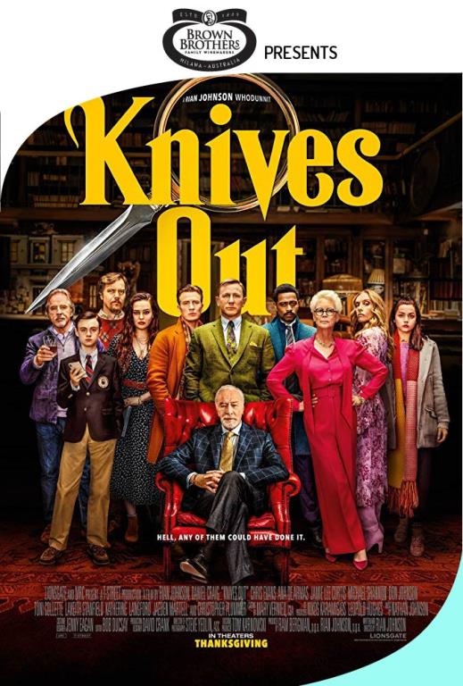 Knives Out at MOV'IN BED Open Air Cinema Sydney 11 Feb 2020 | What's on in Moore Park