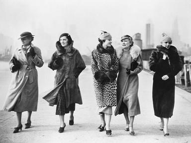Ladies' fashions of the 1930s