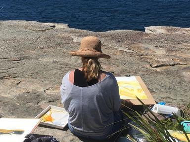An expressive and bold approach to the landscape tradition- working one-day Plein air and one day in the studio. Student...