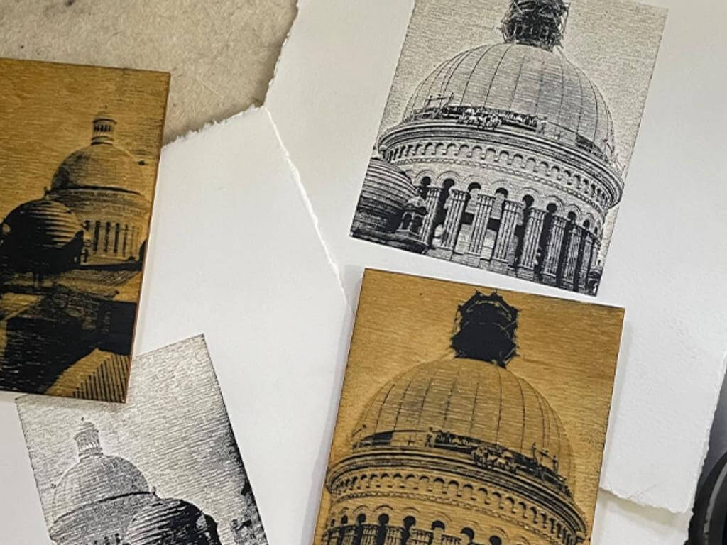 Laser cut printmaking from the Archives 2022 | What's on in Haymarket