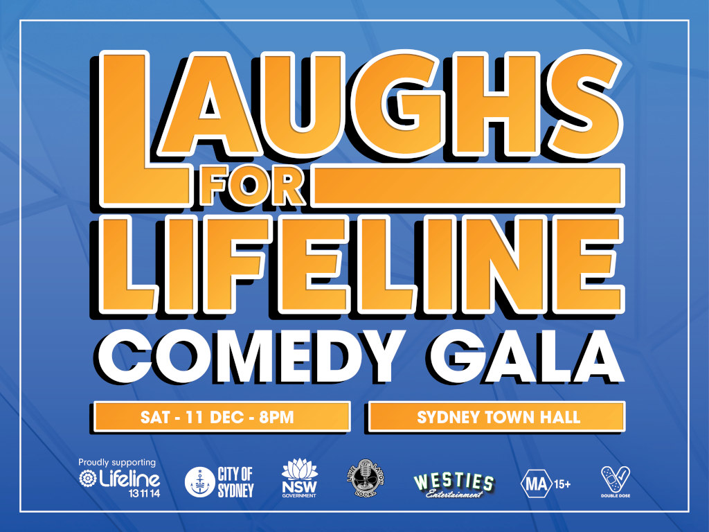 Laughs for Lifeline Comedy Gala at Sydney town Hall 2021 | What's on in Sydney