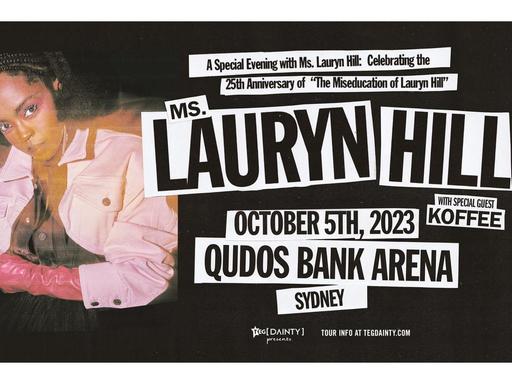 To celebrate the 25th anniversary of her all-conquering, GRAMMY Award-winning debut album, Ms. Lauryn Hill has announced a twin-set of Australian arena dates.