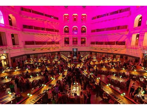 The Library is one of our last true third places - a public commons for ideas, memory and imagination. Library Up Late e...