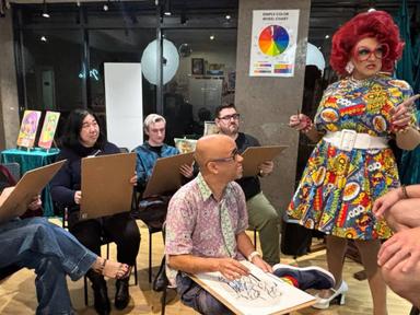Enjoy an afternoon of creativity and entertainment at Wonder Mama's Life Drawing Workshop!Get your creative juices flowi... Enjoy an afternoon of creativity and entertainment at Wonder Mama's Life Drawing Workshop!Get your creative juices flowi...