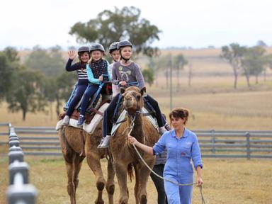 Come along to the camel farm for the school holidays, Little Farmer Humpty Day, and don't forget to dress like a farmer!