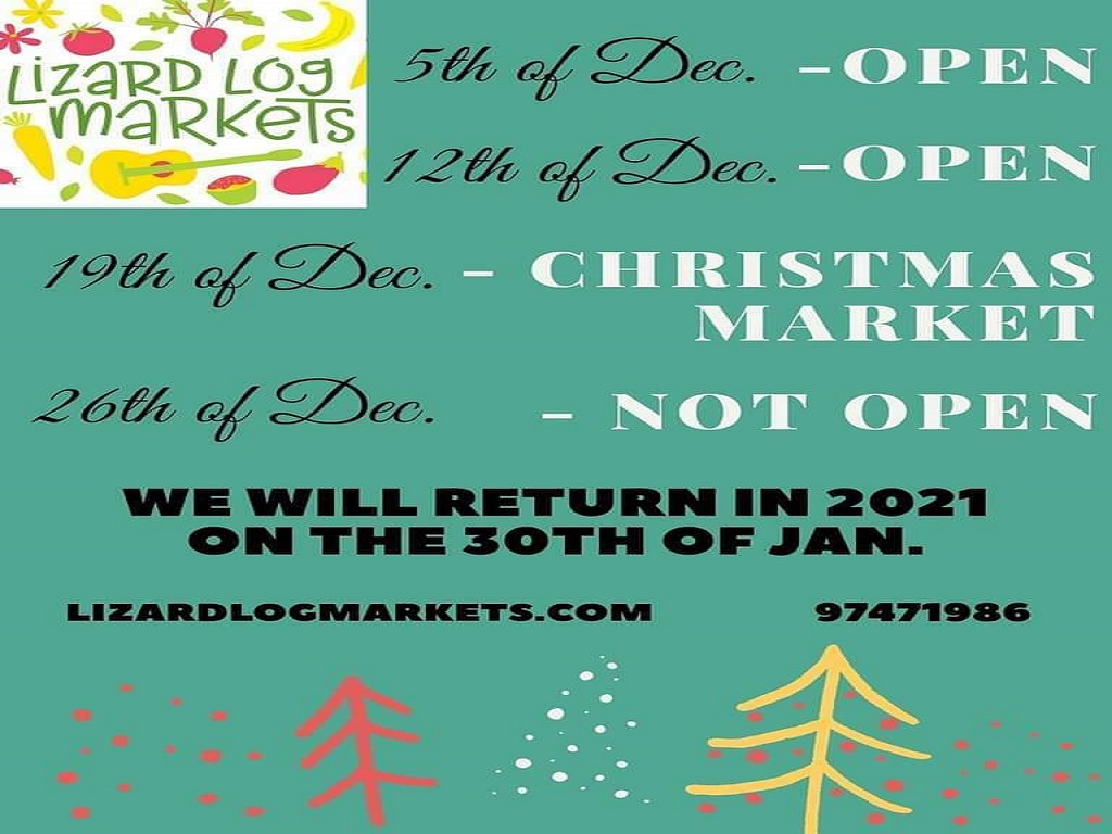 Lizard Log Christmas Market FREE Entry 2020 | Sydney