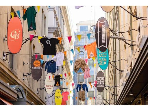 Look Up to the Future is a striking public art installation from the Victorian Department of Education, spotlighting the... Look Up to the Future is a striking public art installation from the Victorian Department of Education, spotlighting the...