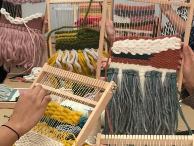 Join us for an introductory Sydney workshop in weaving, ideal for complete beginners or intermediate weavers and textile...