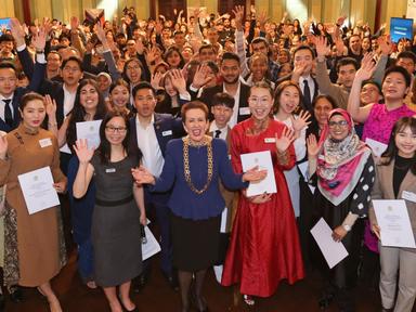 The City of Sydney hosts an official welcome for international students studying at educational institutions in Sydney e...