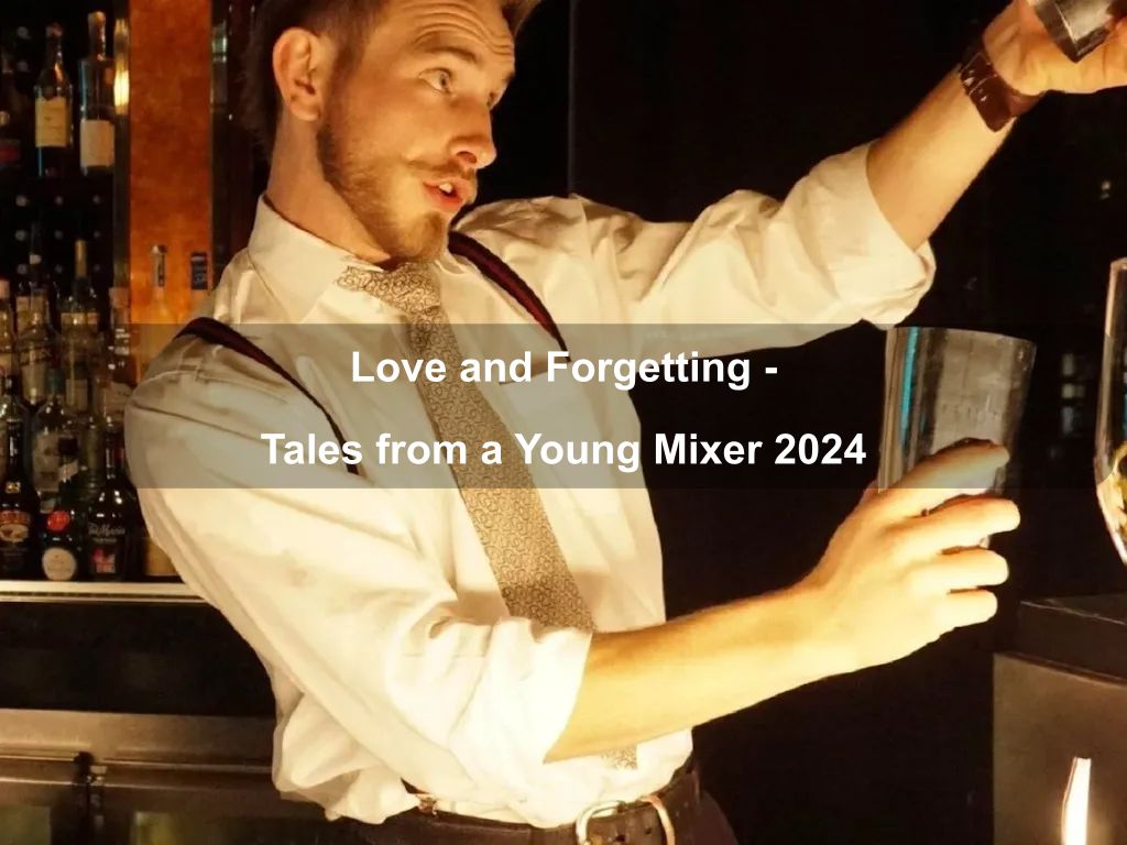 Love  and Forgetting - Tales from a Young Mixer 2024 | What's on in Ainslie