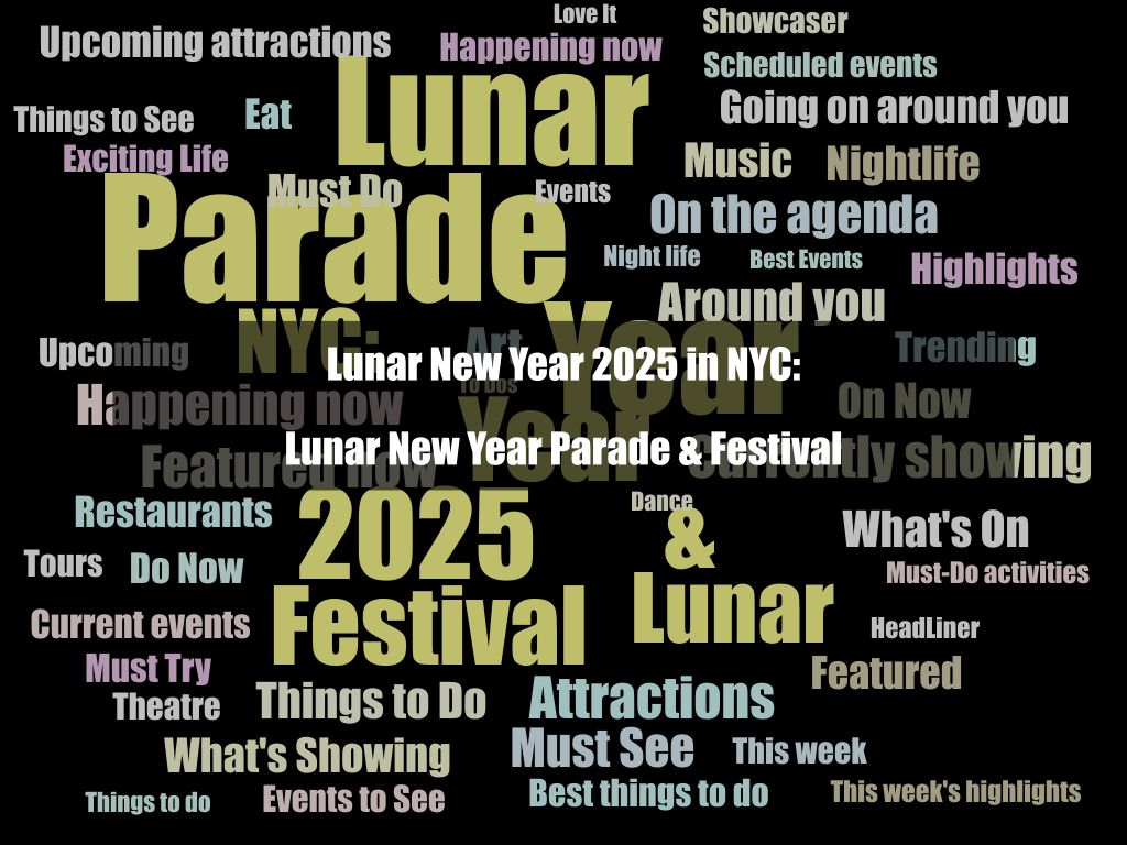 Lunar New Year 2025 in NYC: Lunar New Year Parade & Festival | What's on in Manhattan NY