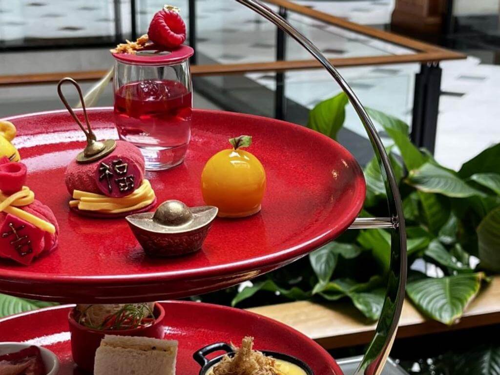Lunar New Year afternoon tea at The Fullerton Hotel Sydney 2022