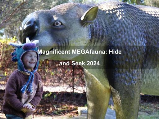 Can you imagine a wombat the size of a car? What kind of creature is a “Demon Duck of Doom?”Visit the Gardens in July to meet the magnificent MEGAfauna that roamed Australia more than 20,000 years ago