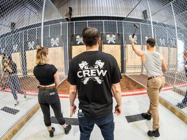 Give boredom the chop and discover the thrill of axe throwing in a safe and purpose-designed venue. Celebrate afterwards...