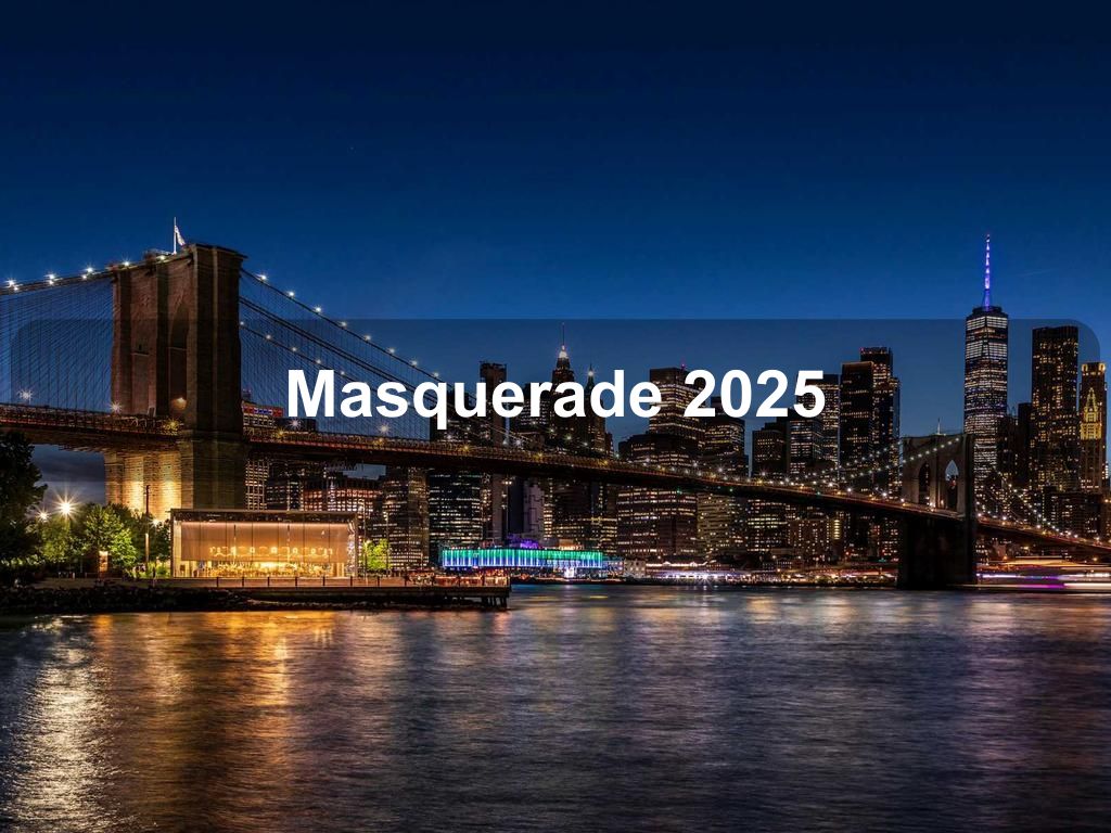 Masquerade 2025 | What's on in New York NY