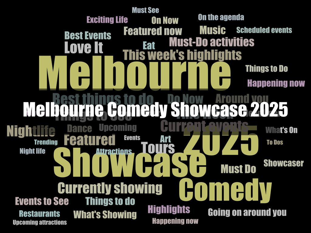 Melbourne Comedy Showcase 2025 | What's on in Bayswater