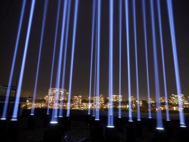 Over the Festival's closing four nights multiple beams of light will pulse up into the night sky in a powerful and evocative expression of community.