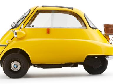 Microcars hit their peak popularity in the years directly after WWII when factories in Germany and Italy- no longer maki...