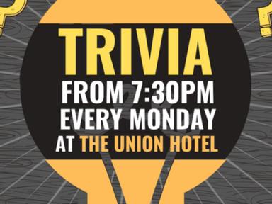 Monday Night Trivia is here at The Union!