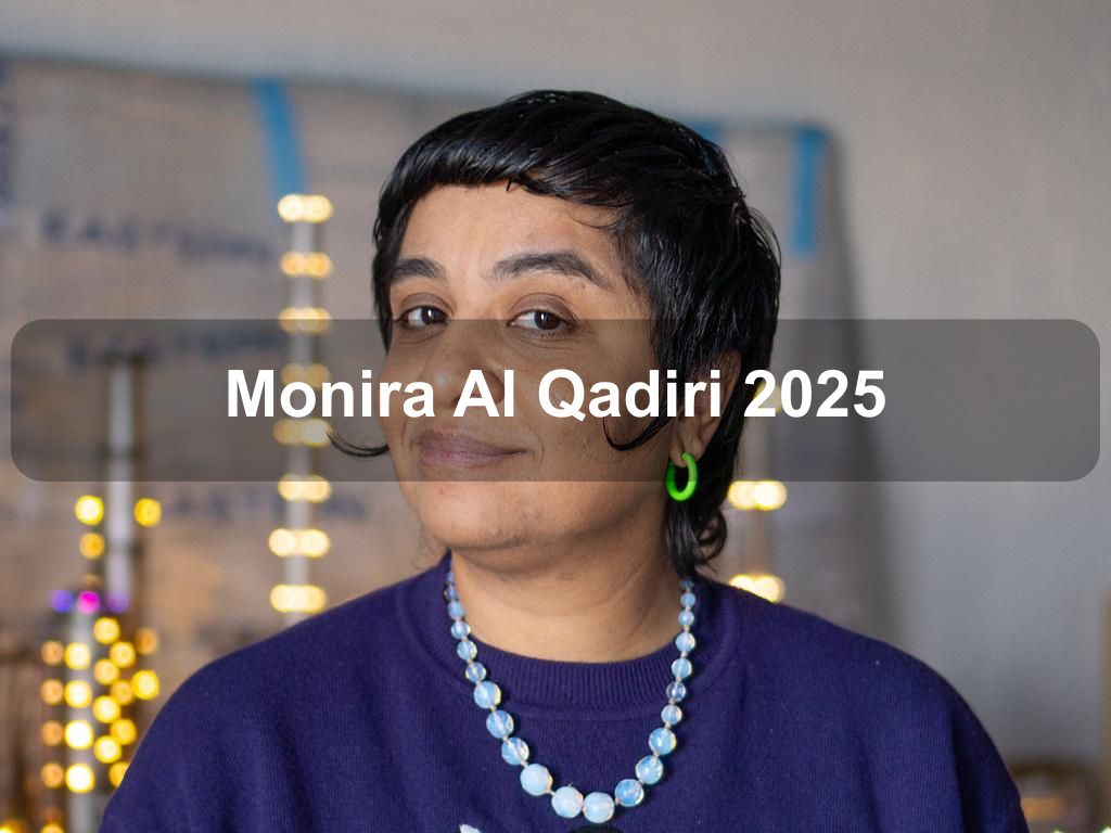 Monira Al Qadiri 2025 | What's on in New York NY