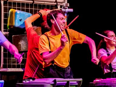 The Box Show' is a brilliant summer show - packed with super high-energy drumming- dance and theatrical silliness- with...