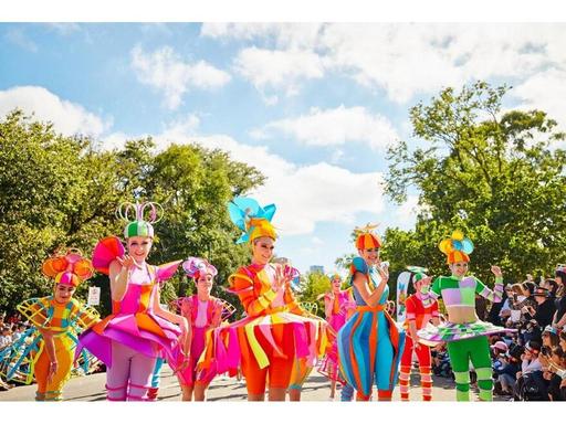 Since 1955, big and little kids have witnessed a flurry of Moomba magic as the parade sweeps through the city bringing c...