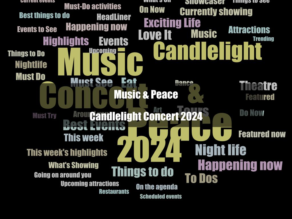 Music & Peace Candlelight Concert 2024 | What's on in Ainslie