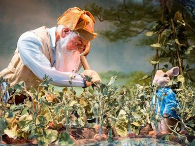 Enchanting Australian families for 66 years- this year's windows feature comedian Magda Szubanski narrating Beatrix Pott...