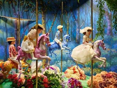 The Myer Christmas Windows have been synonymous with the Australian Christmas tradition since 1956. This year the display celebrates Disney's 100th anniversary.