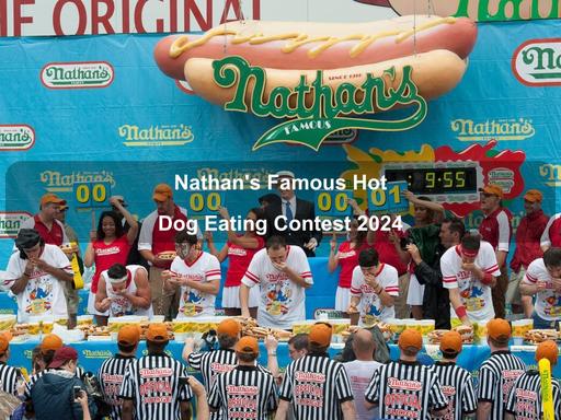 The world-famous July 4 hot dog eating contest is held-where else?-at Coney Island.