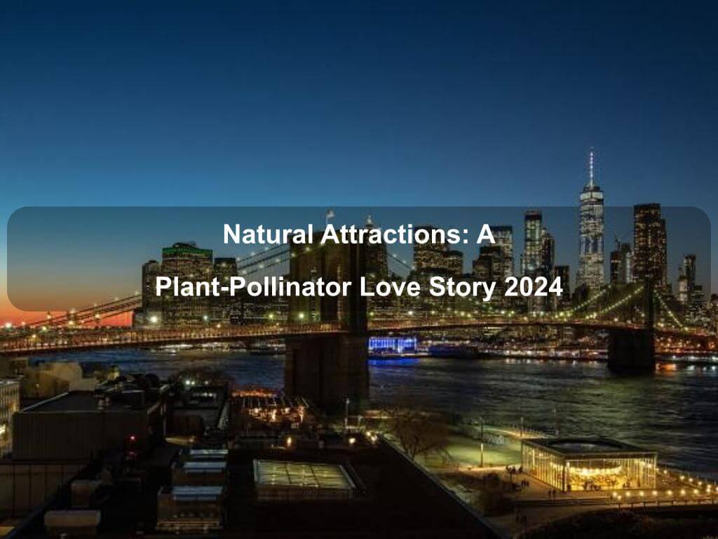 Natural Attractions: A Plant-Pollinator Love Story 2024 | Brooklyn Ny