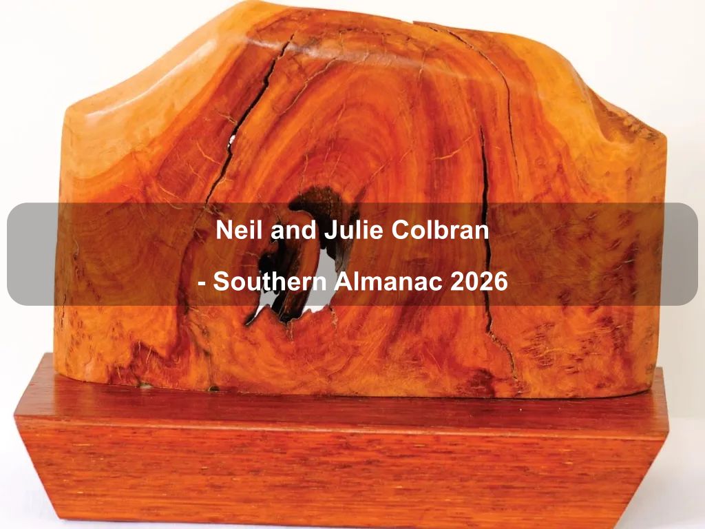 Neil and Julie Colbran - Southern Almanac 2026 | What's on in Holt