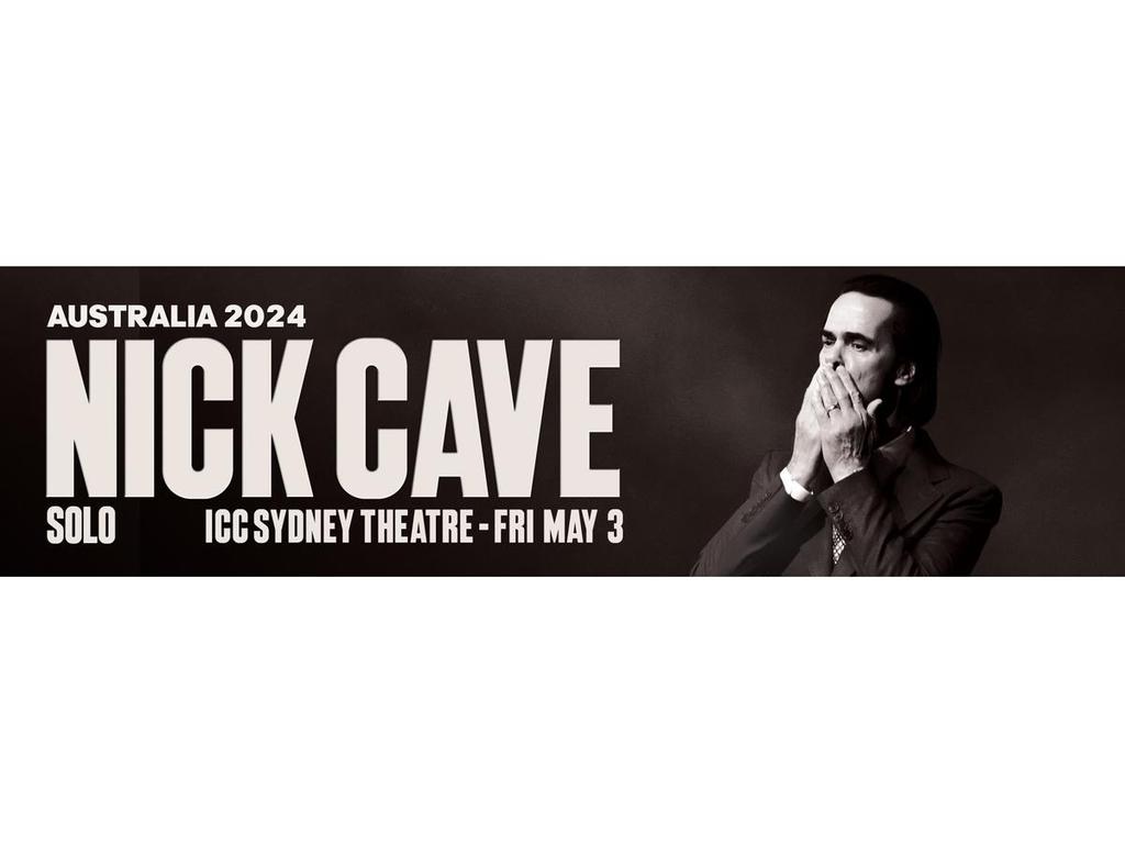 Nick Cave | ICC Sydney Theatre 2024 | What's on in Darling Harbour