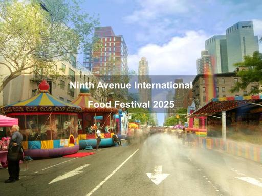 One of NYC's oldest, largest food festivals takes place in Hell's Kitchen.