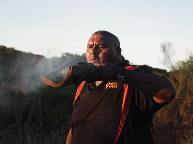 Image: Uncle Mark Koolmatrie performing a smoking ceremony at Yundi in Seeds Of ChangeNunga Screen shares and celebrates...