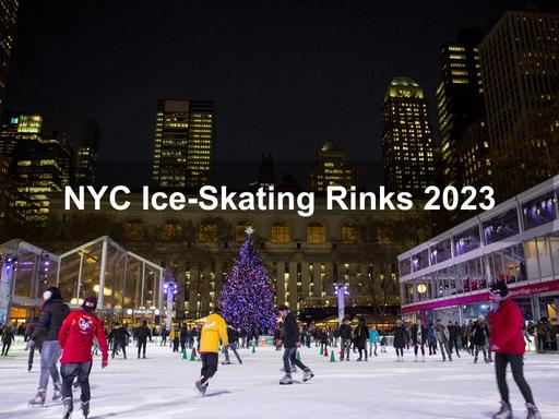 Here's where to ice skate throughout NYC.